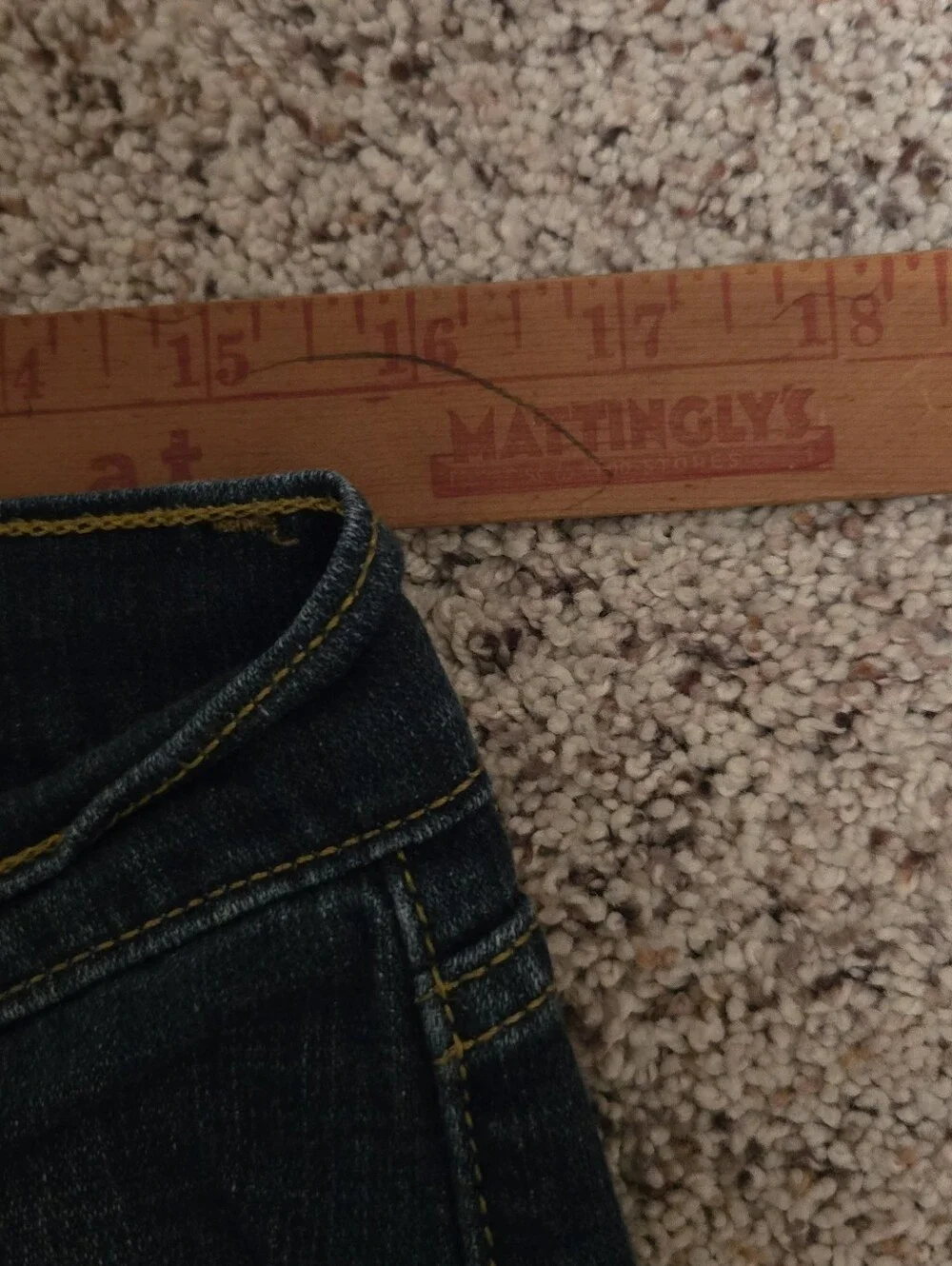 Levis 524 Too Superlow Jeans Womens Sz 9 Straight - Picture 5 of 8